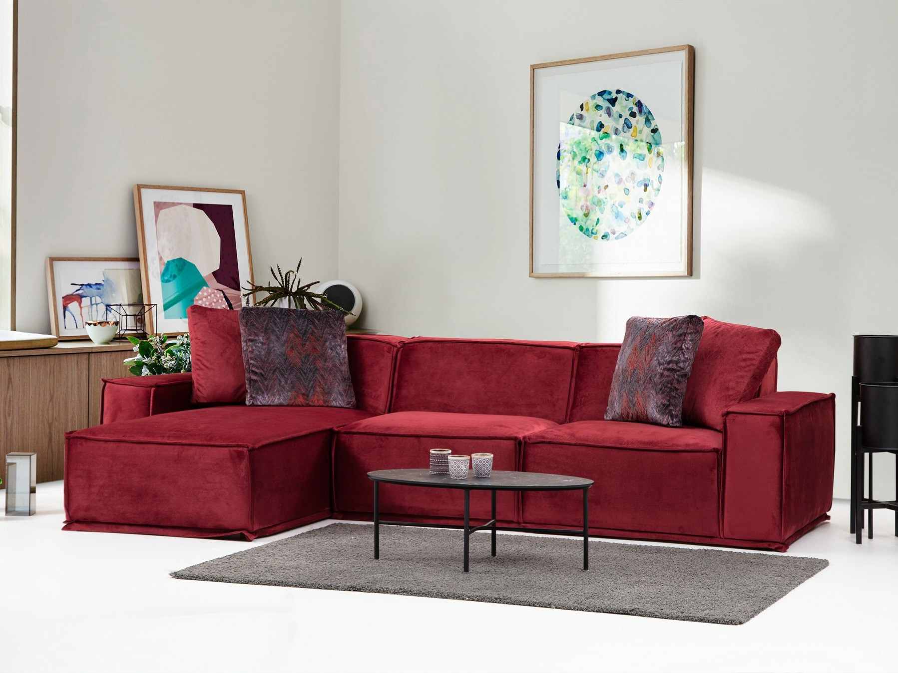 Модулен ъглов диван Ferliva 104