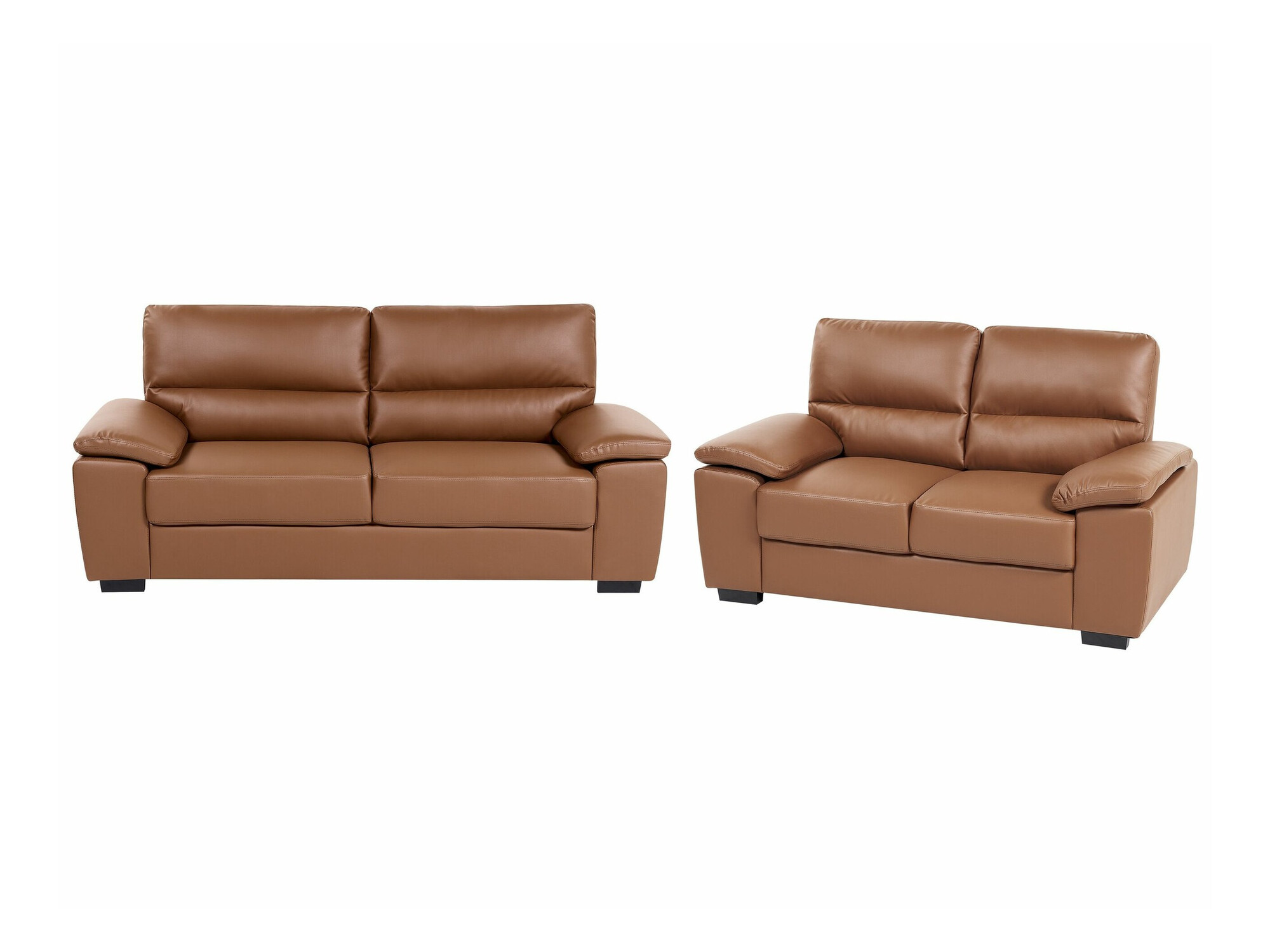 Комплект мека мебел Berwyn 1328 (Кафяв)