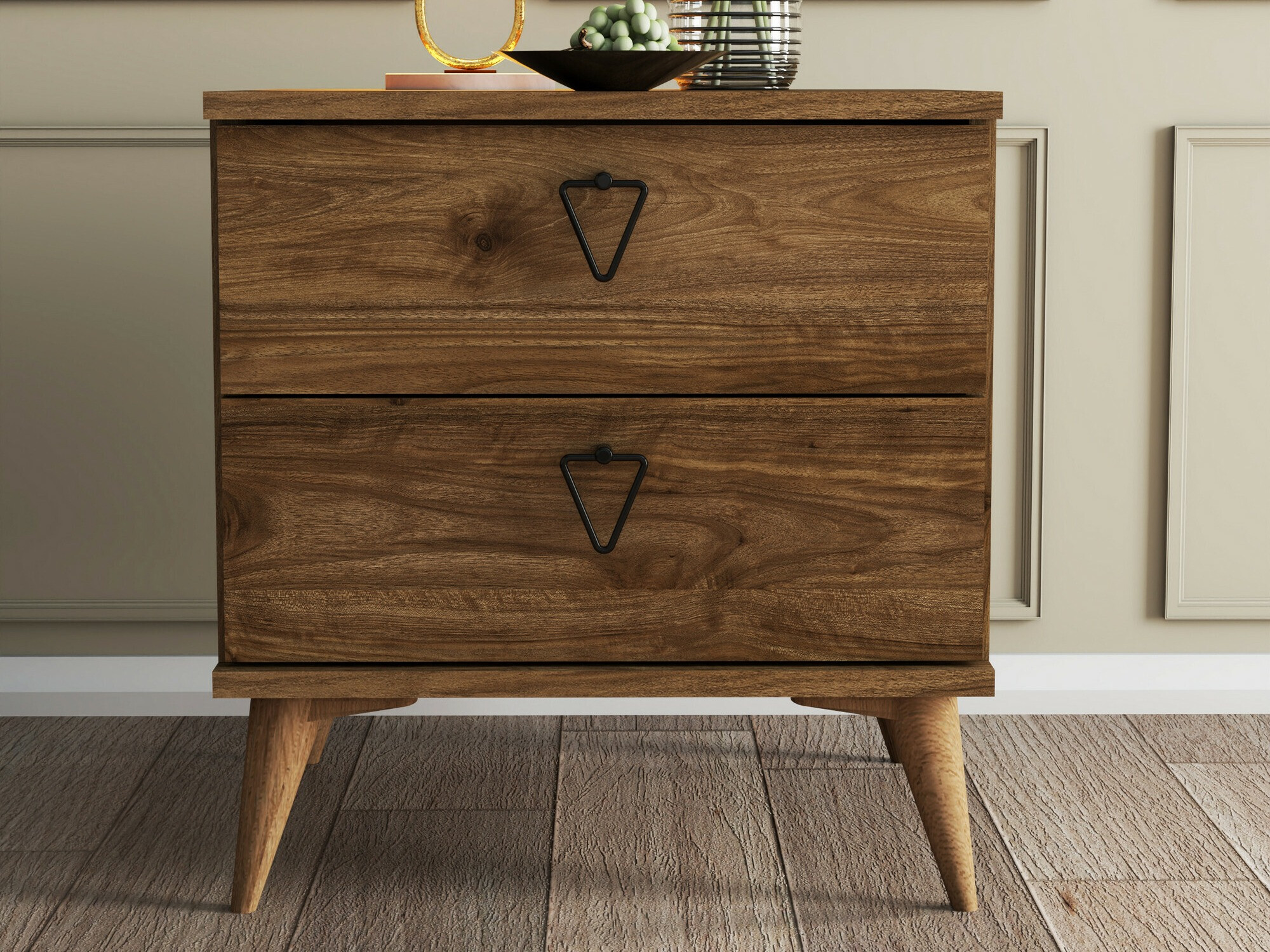 Нощно шкафче Kailua 1508 (Орех)