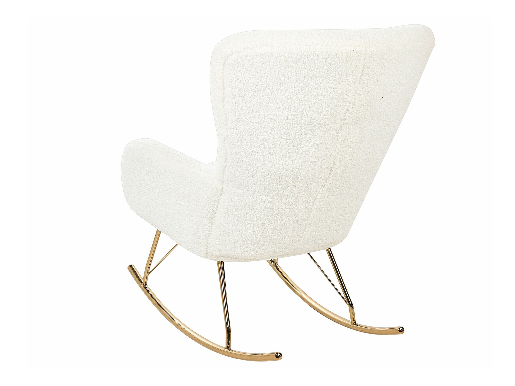 Люлеещ се стол Berwyn 1434 (Бял + Златно)