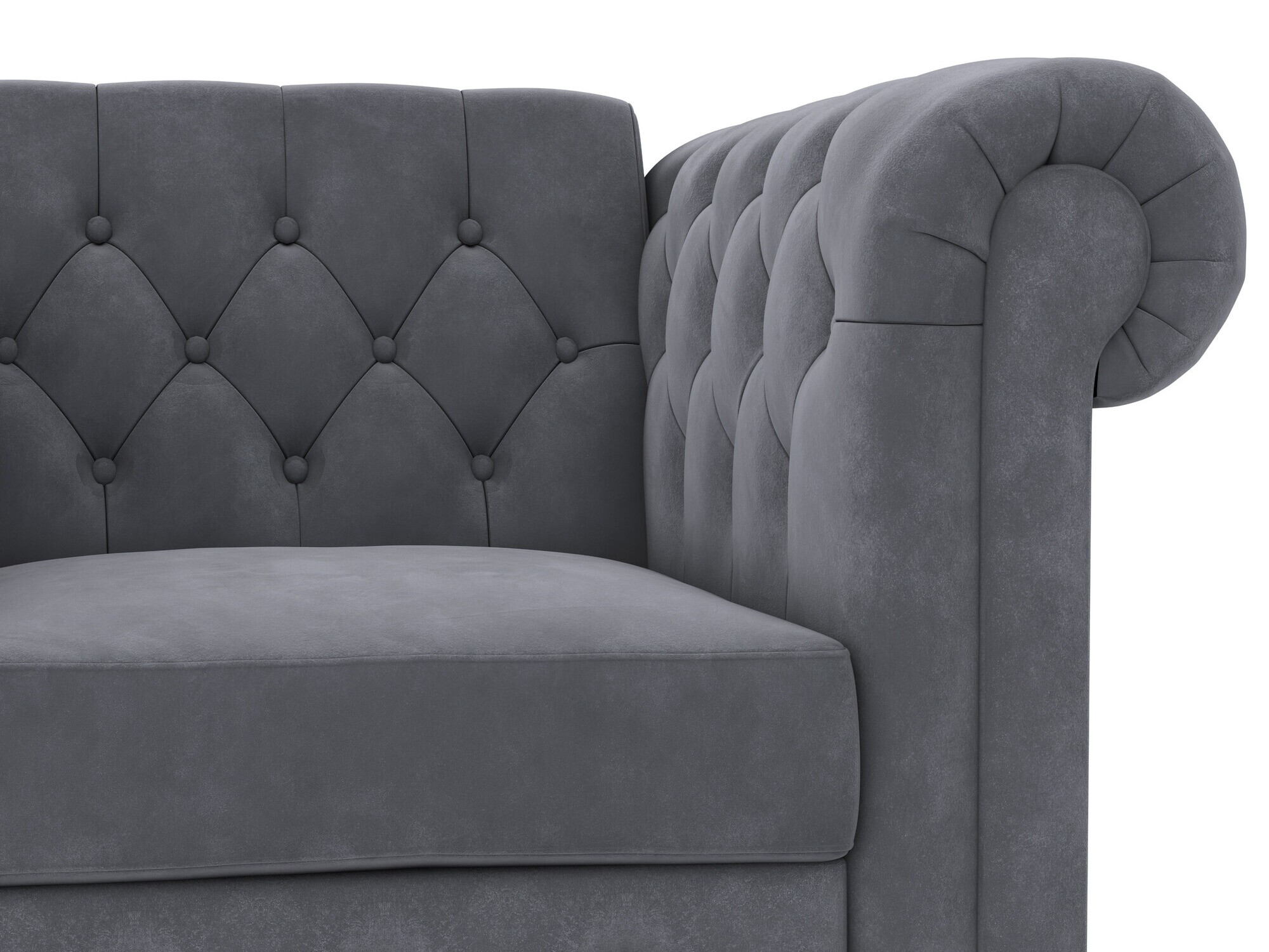 Chesterfield фотьойл Tulsa 630 (Сив)
