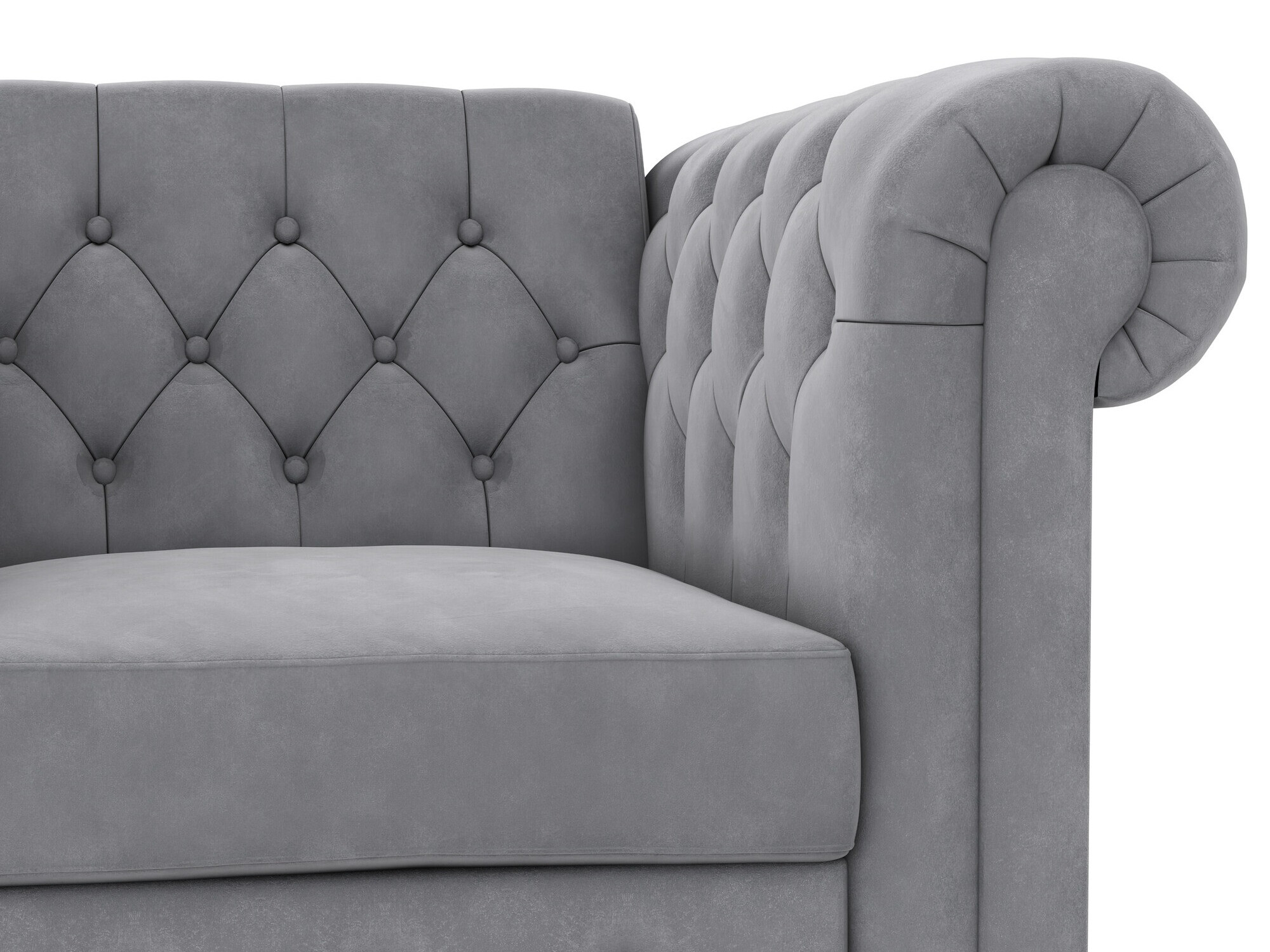 Chesterfield фотьойл Tulsa 630 (Светло сив)