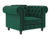 Chesterfield фотьойл Tulsa 630 (Тъмно зелено)