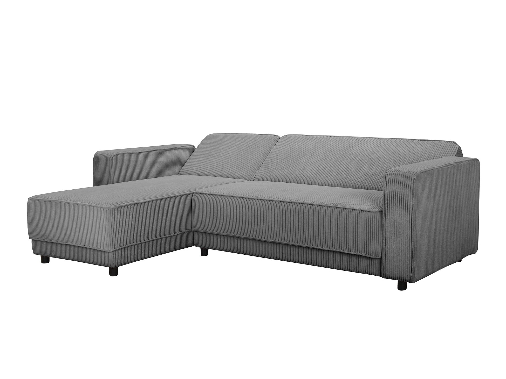 Ъглов диван Tulsa 633 (Сив)