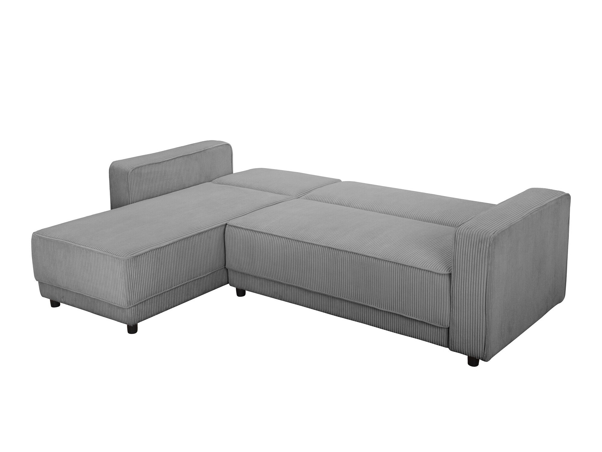 Ъглов диван Tulsa 633 (Сив)