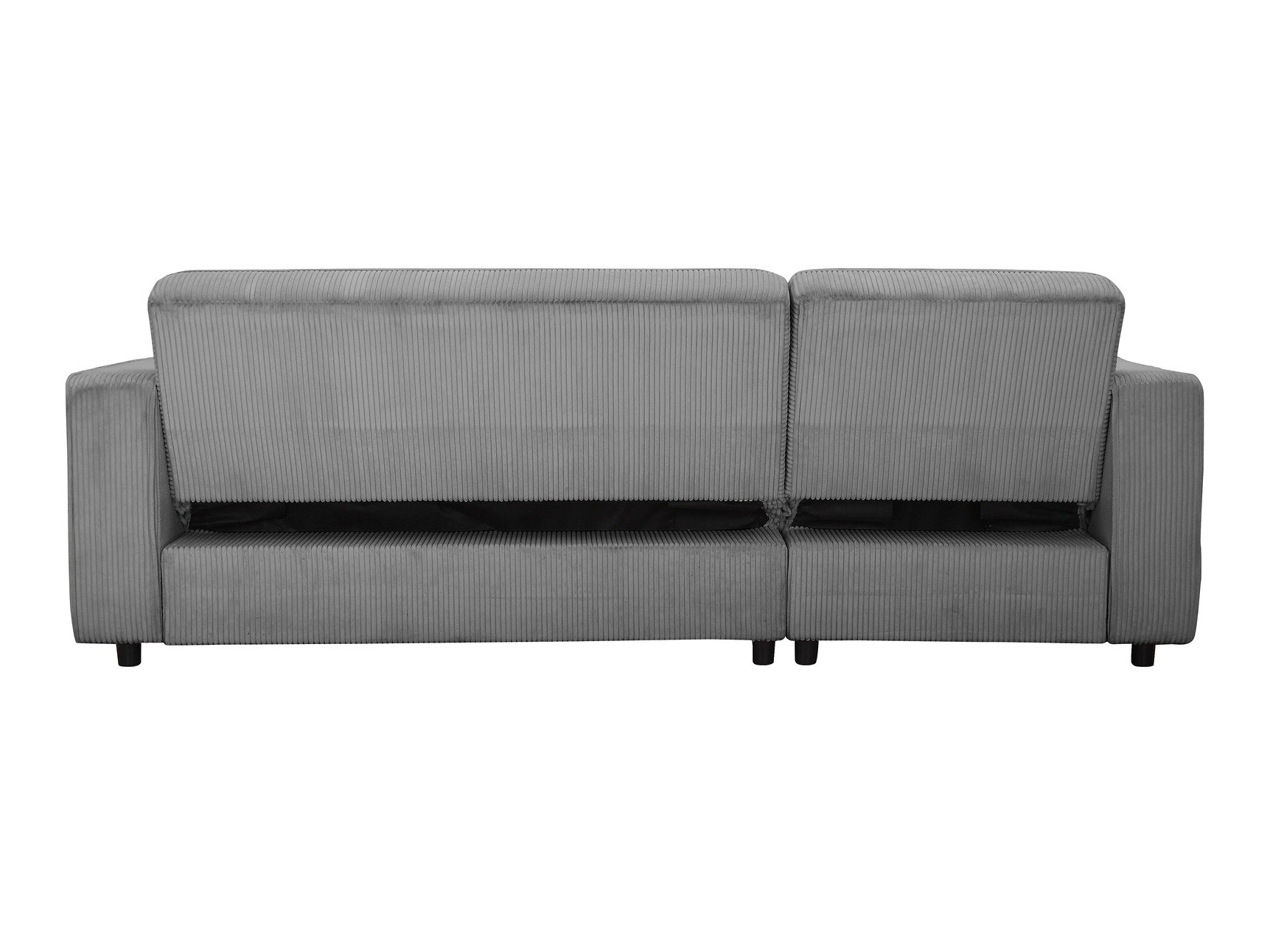 Ъглов диван Tulsa 633 (Сив)