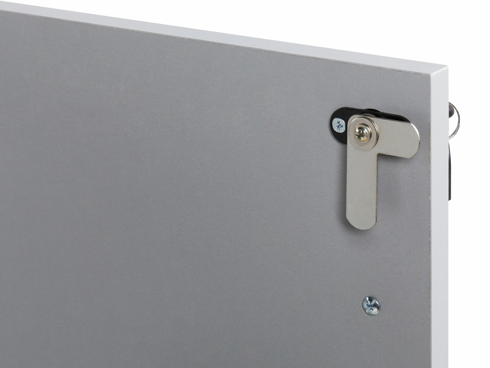 Шкаф Catferu 112 (Бял + Сив)