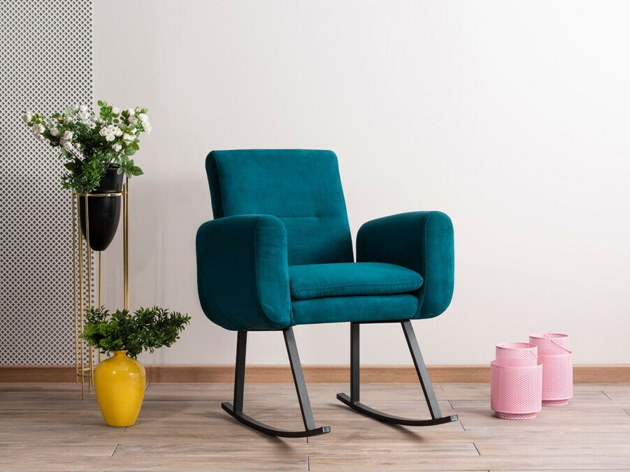 Люлеещ се стол Kailua 1647 (Тъмно тюркоазено)