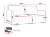 Разтегателен диван Columbus 179 (Kronos 22)