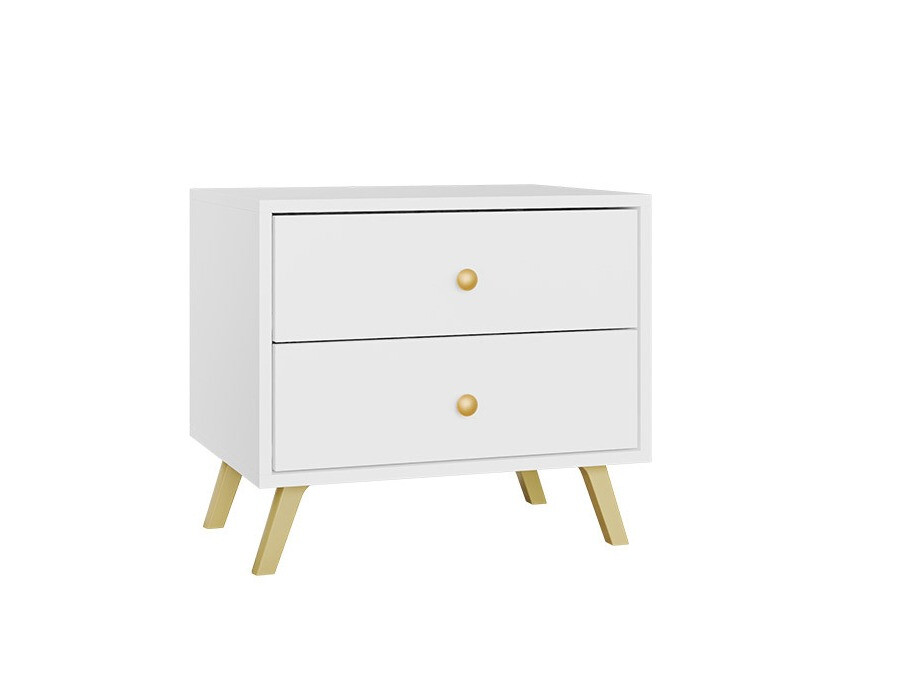Нощно шкафче Monfera 101 (Бял)