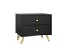 Нощно шкафче Monfera 101 (Черен)