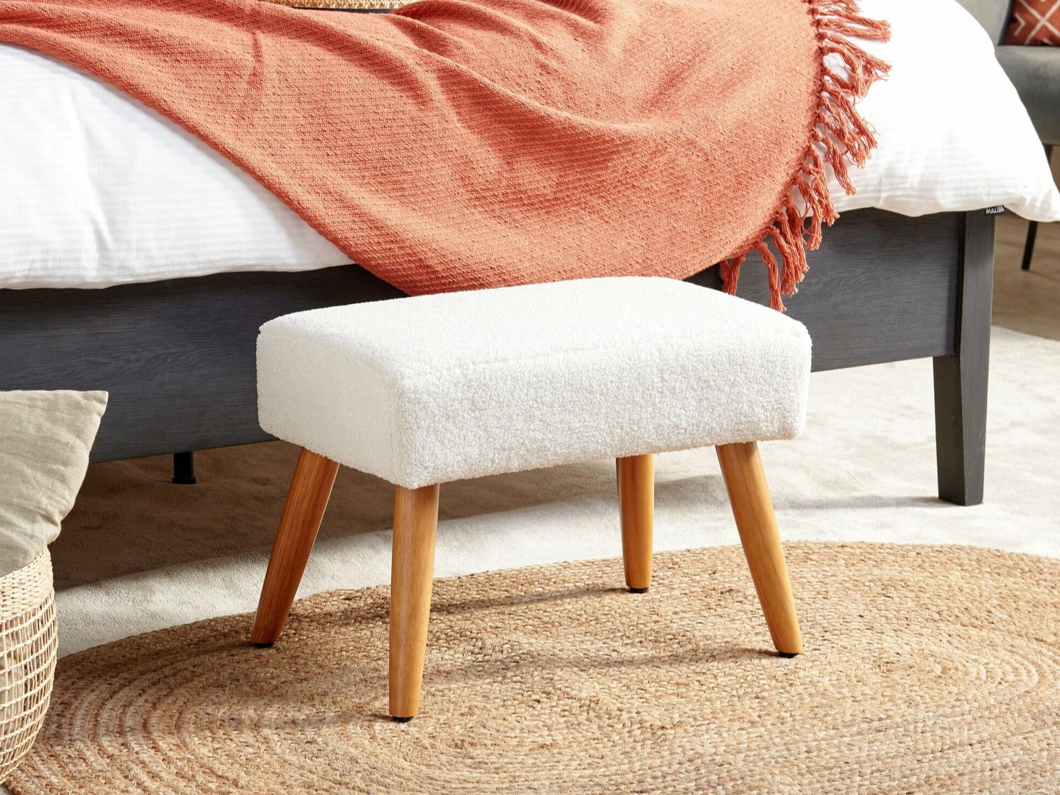 Табуретка Berwyn 1551 (Бял)