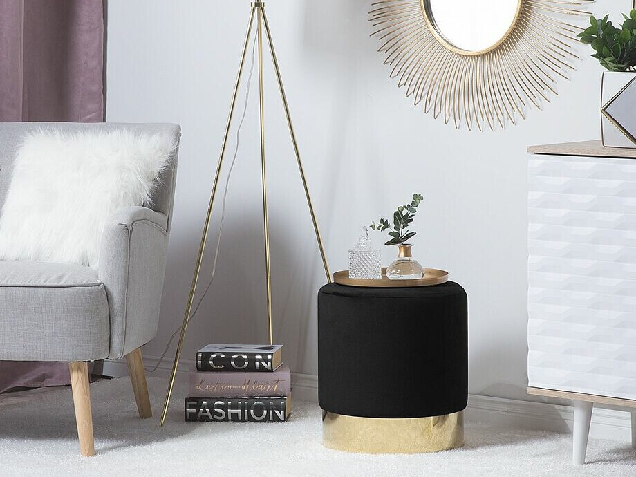 Табуретка Berwyn 1553 (Черен)