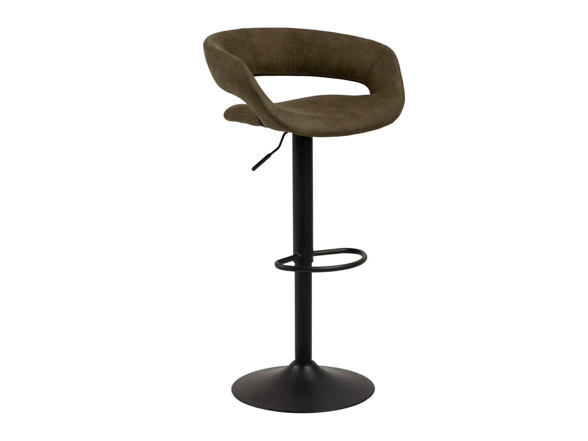 Нисък бар стол Norsica 280 (Chaki + Черен)