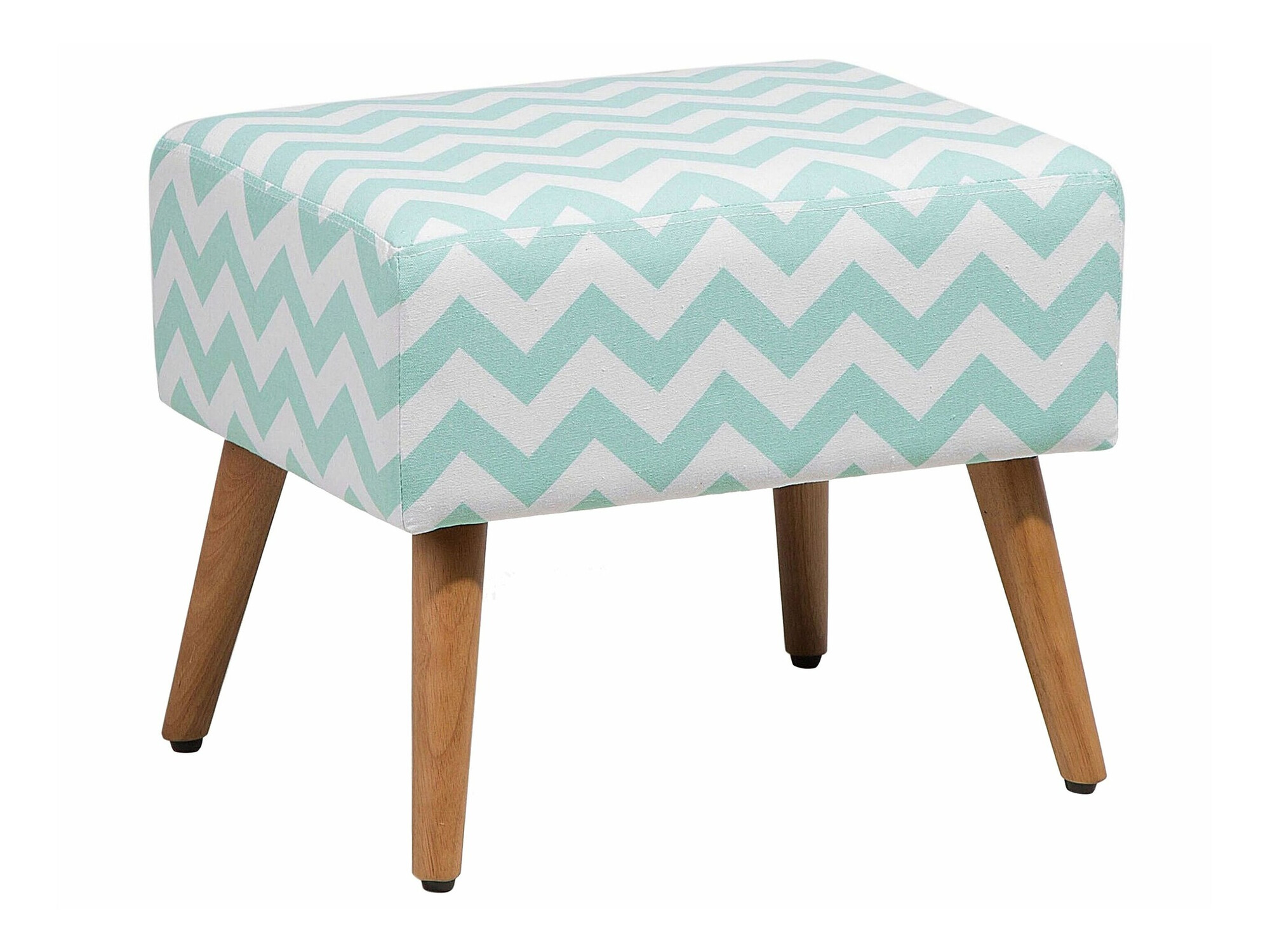 Табуретка Berwyn 1594 (Бял + Тюркоаз)