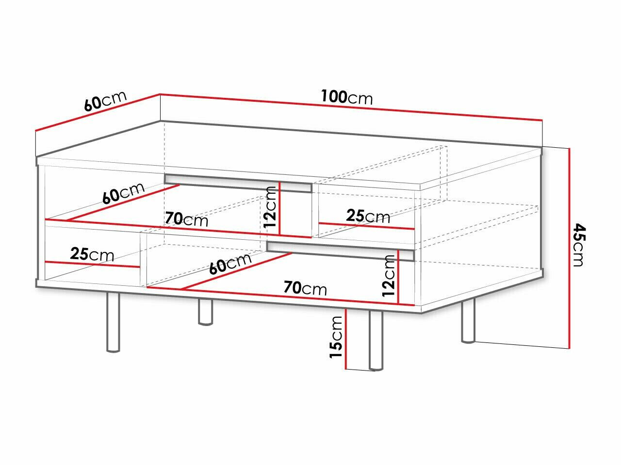 Масичка за кафе Virdomi 102 (Кашмир)