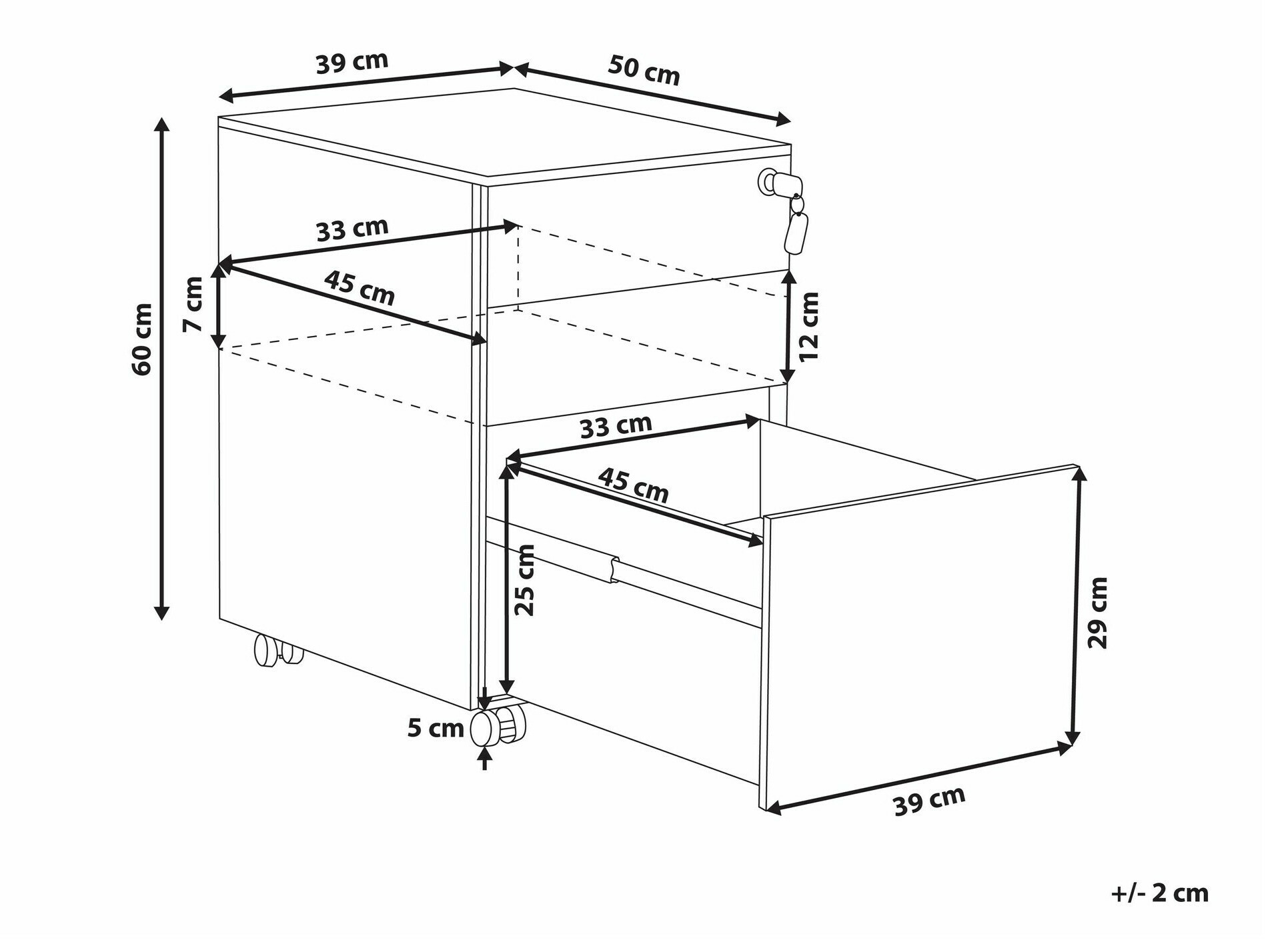 Контейнер Berwyn 1521 (Червен)