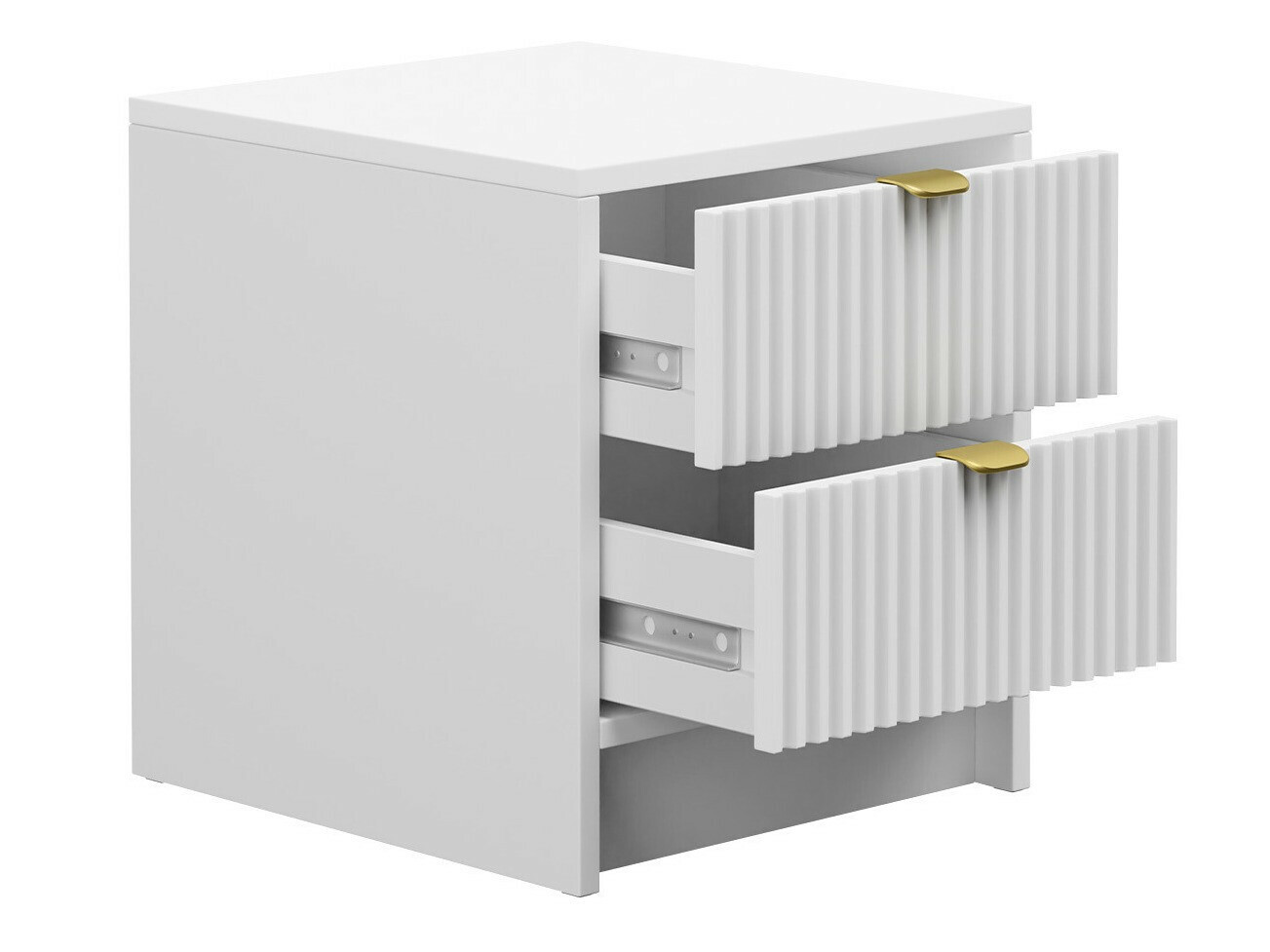 Нощно шкафче Comfivo Papilio (Бял)