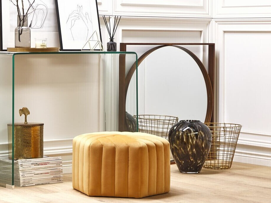 Табуретка Berwyn 1628 (Жълт)