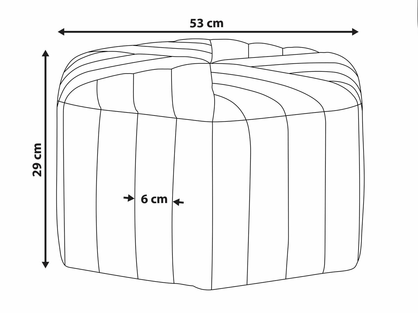 Табуретка Berwyn 1628 (Жълт)