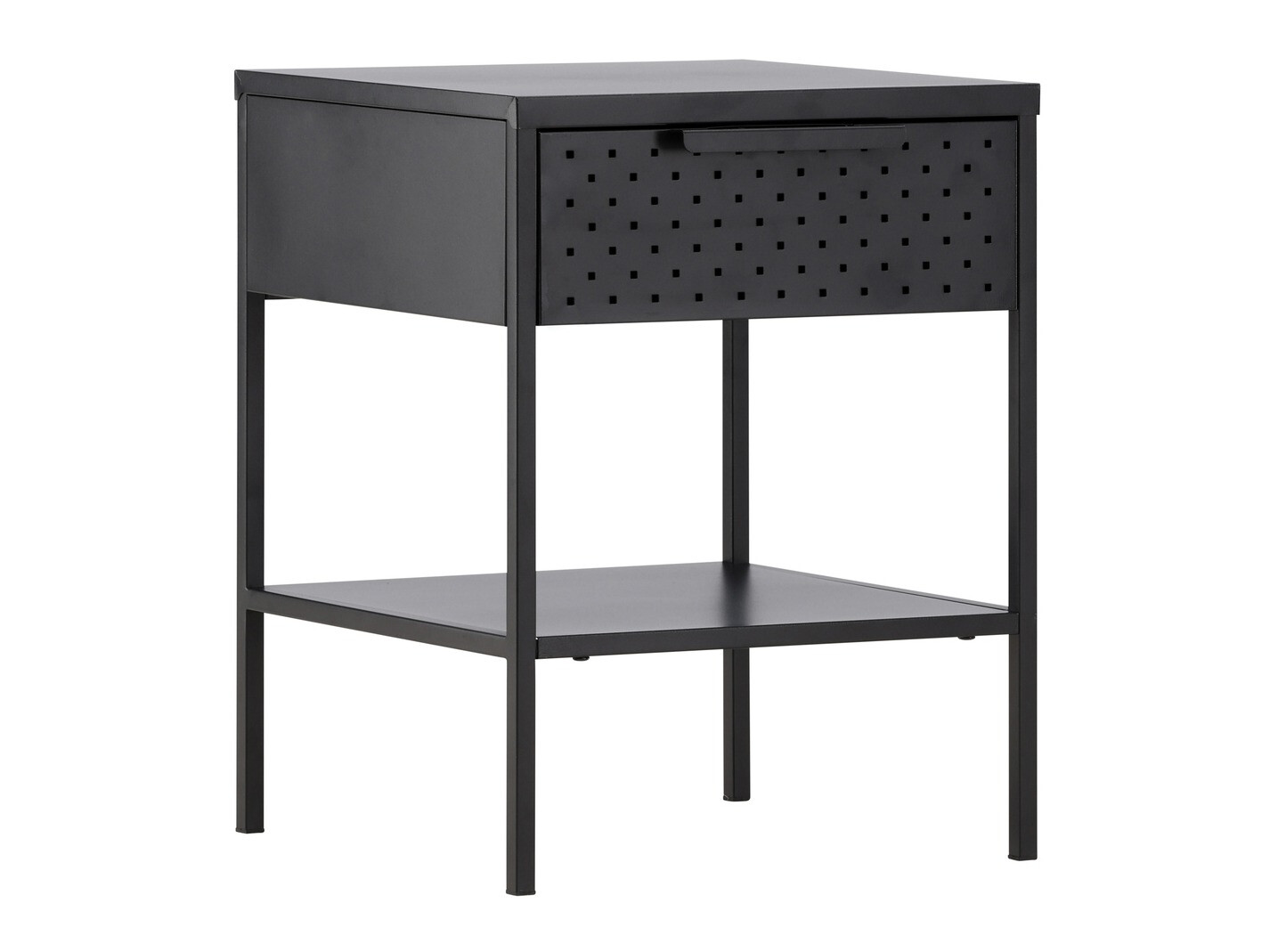 Нощно шкафче Dallas 4299 (Черен)