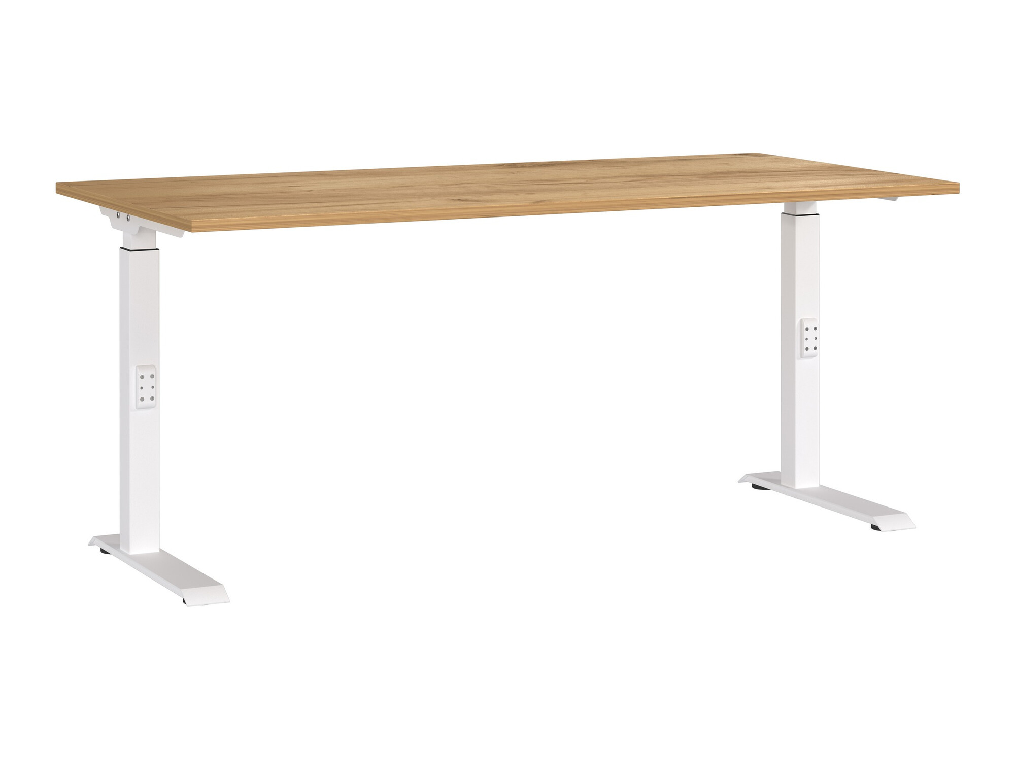 Офис бюро Sacramento 421 (Navarra дъб + Бял)