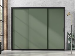 Гардероб Murrieta 193 (Черен + Зелен)