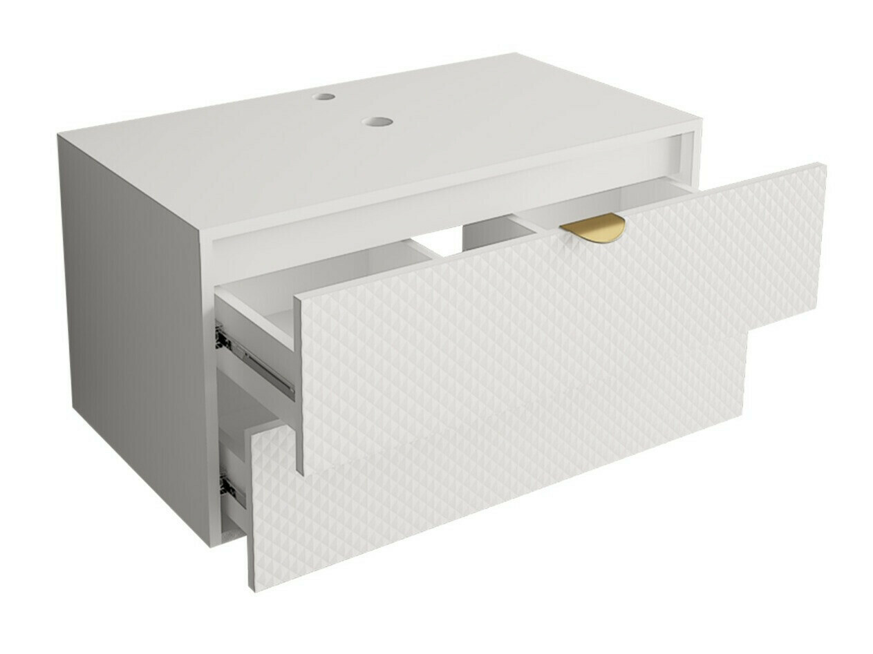 Окачен шкаф за мивка Matrix (Бял)