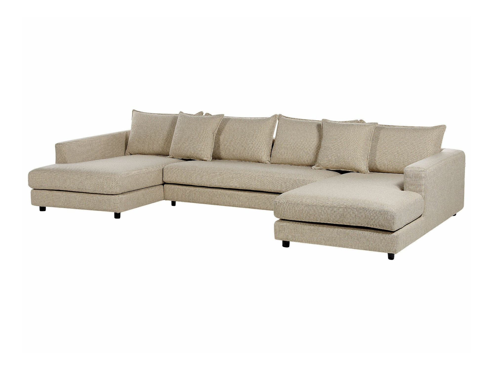 Ъглов диван Berwyn 1665 (Светлокафяво)