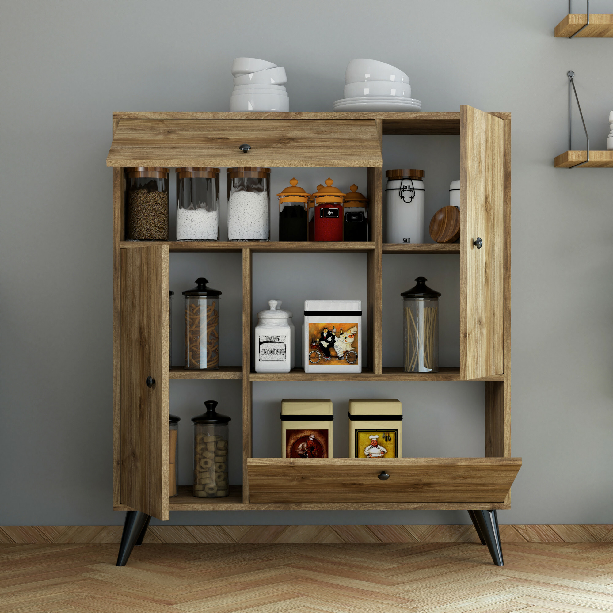 Шкаф Kailua 350 (Орех)