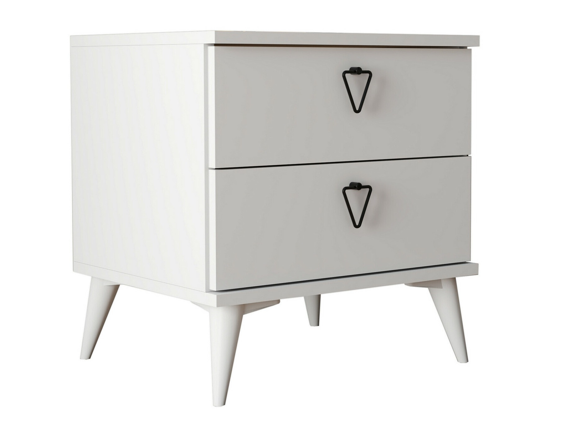 Нощно шкафче Kailua 1508 (Бял)