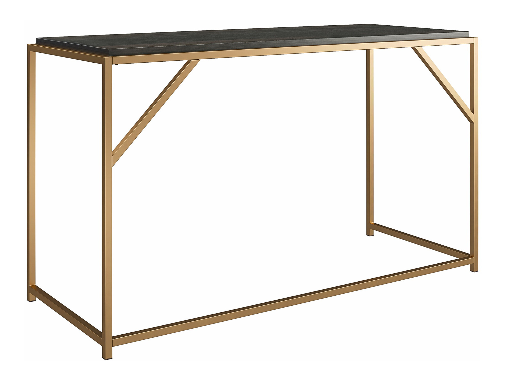 Офис бюро Tulsa 637 (Тъмнокафяв + Златно)