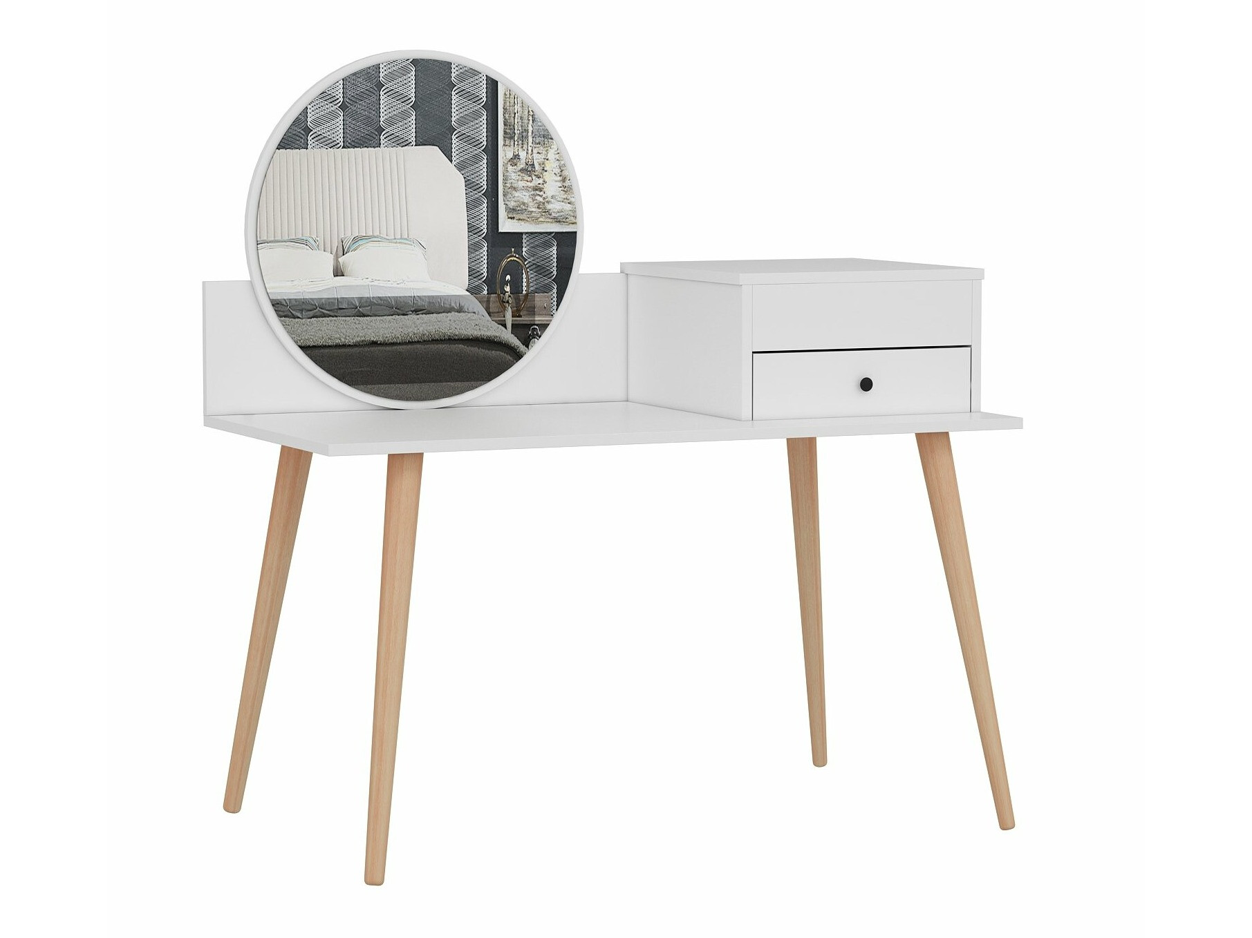 Тоалетка Kailua 215 (Бял)