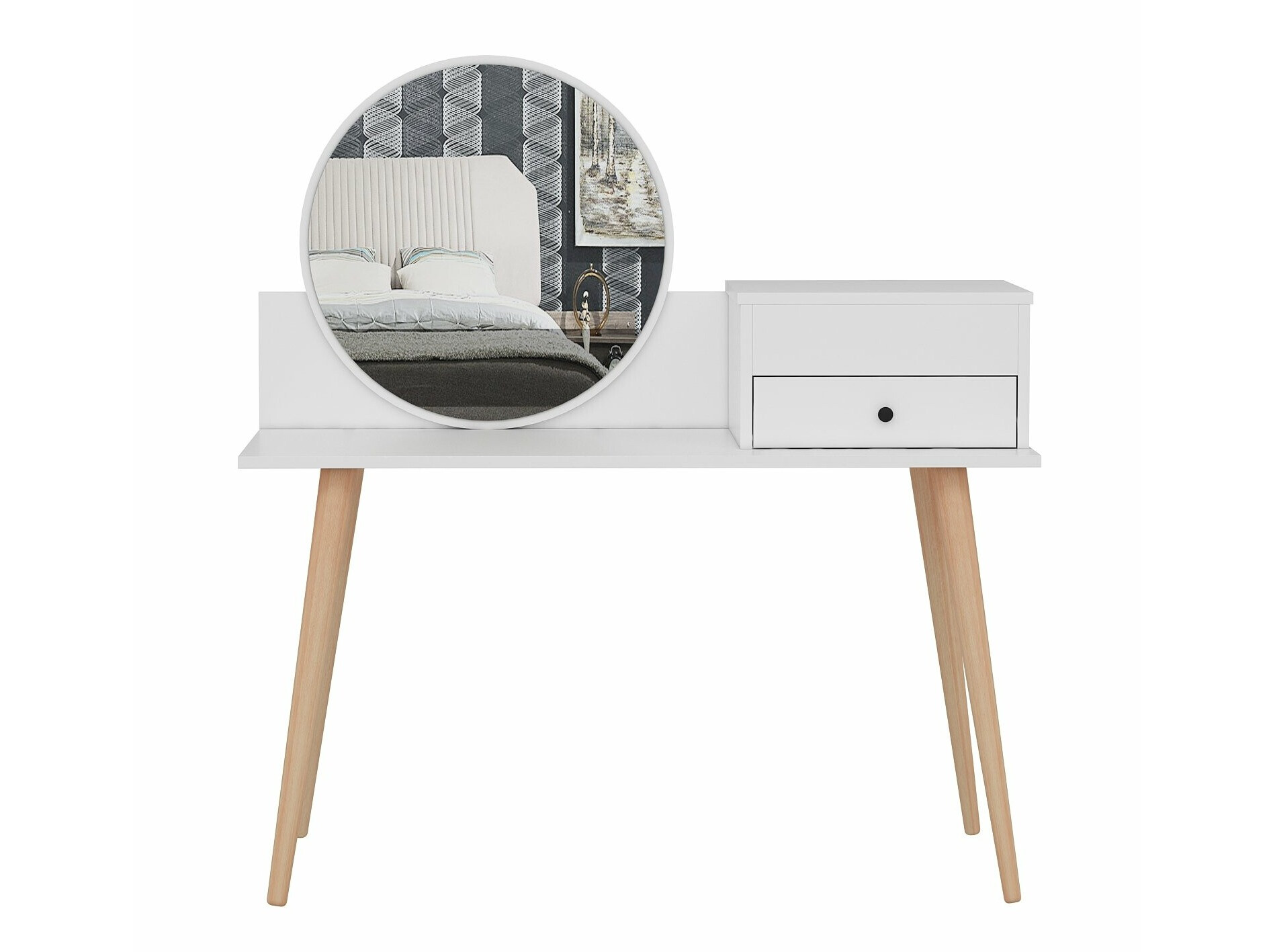 Тоалетка Kailua 215 (Бял)