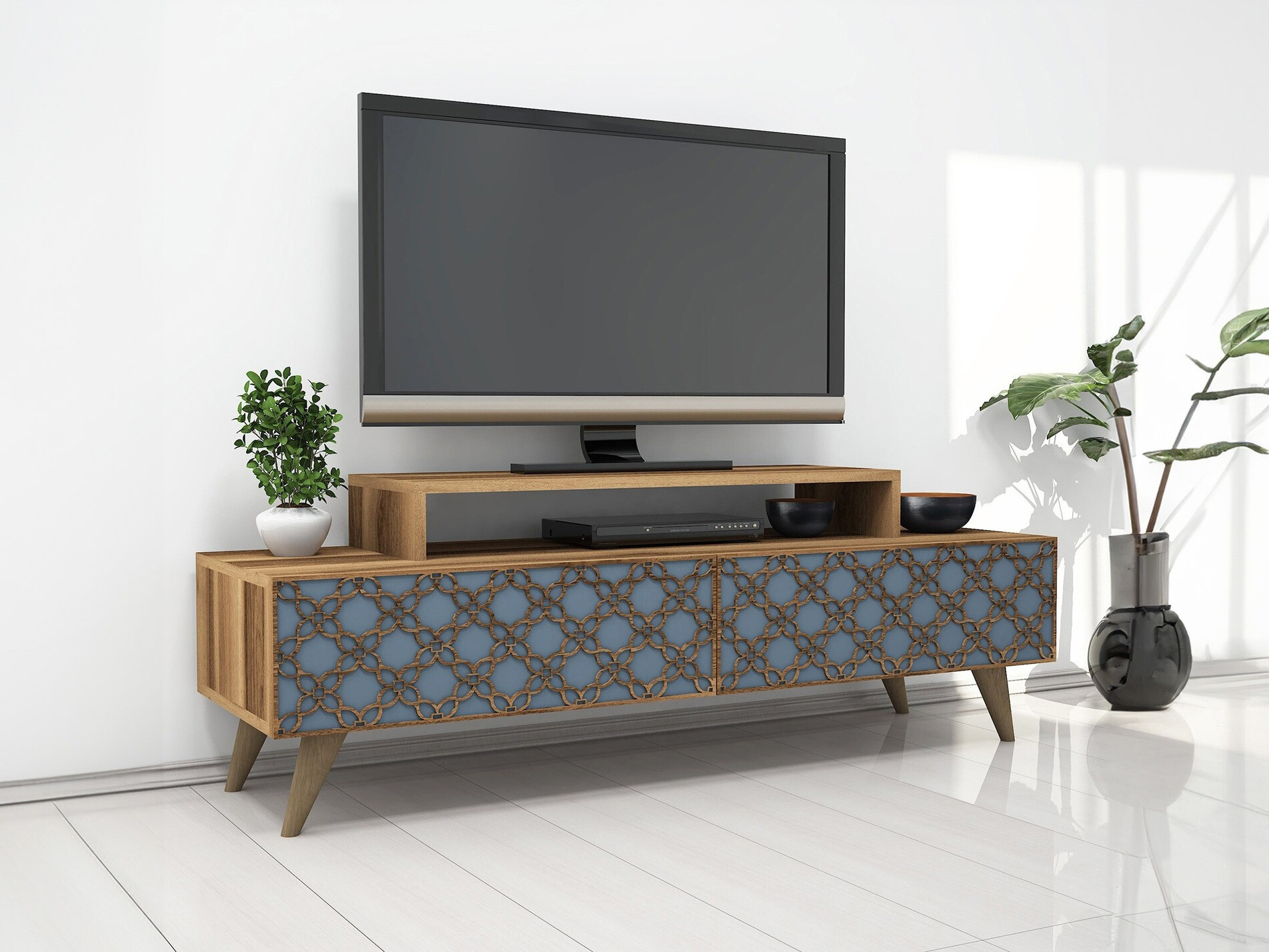 ТВ шкаф Kailua 160 (Opex + Син)