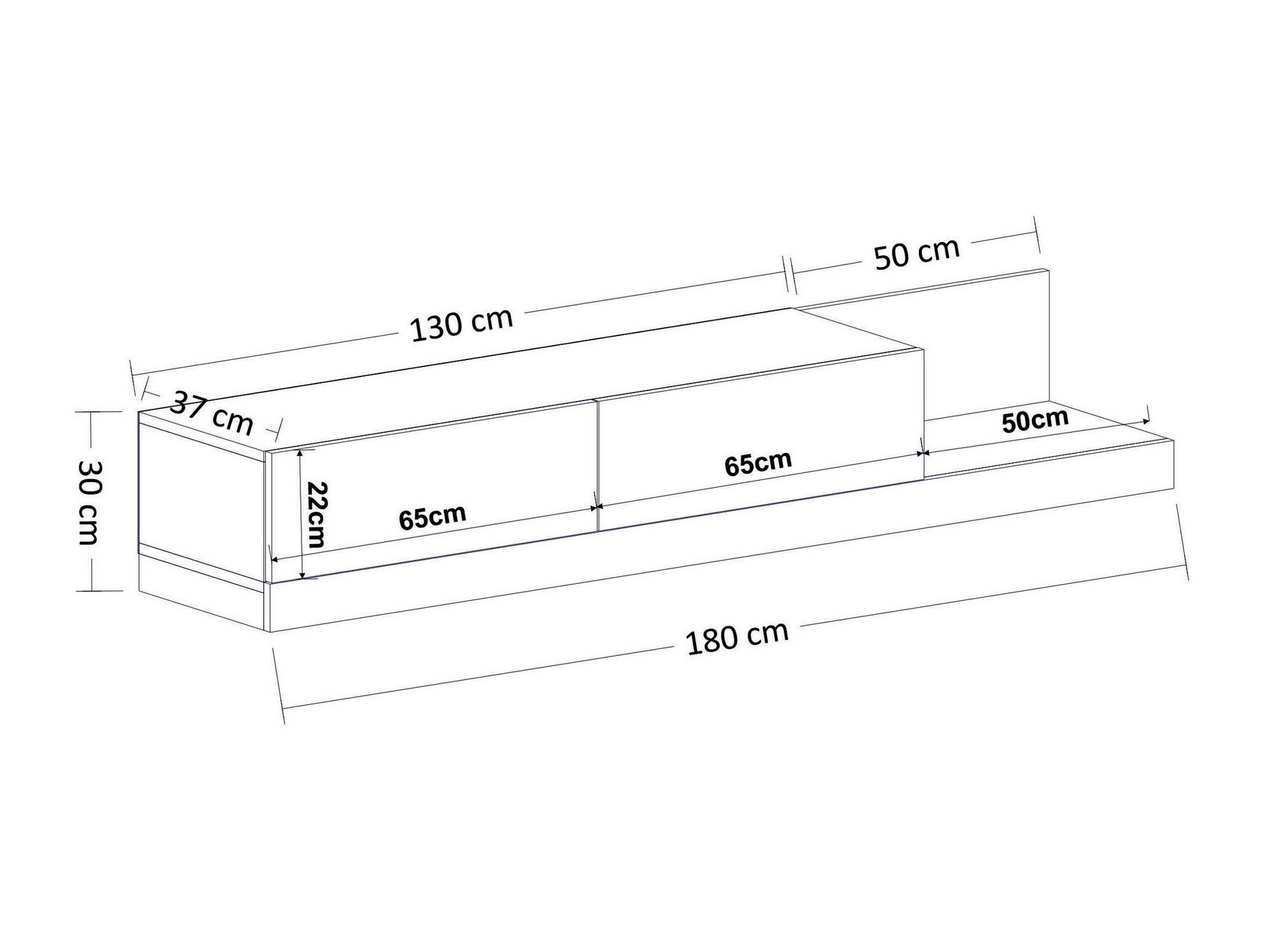 ТВ шкаф Kailua 1697