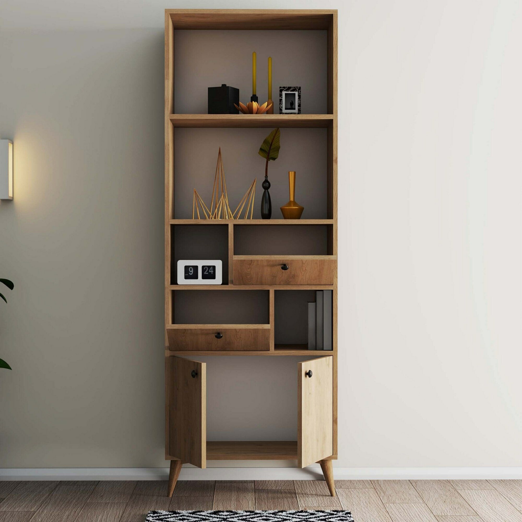 Етажерка Kailua 1737 (Дъб)