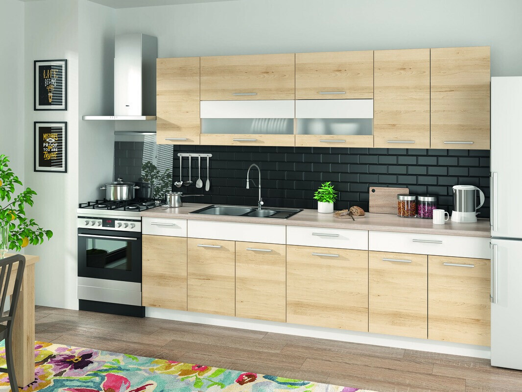 Модулен окачен шкаф Mode Beech 102