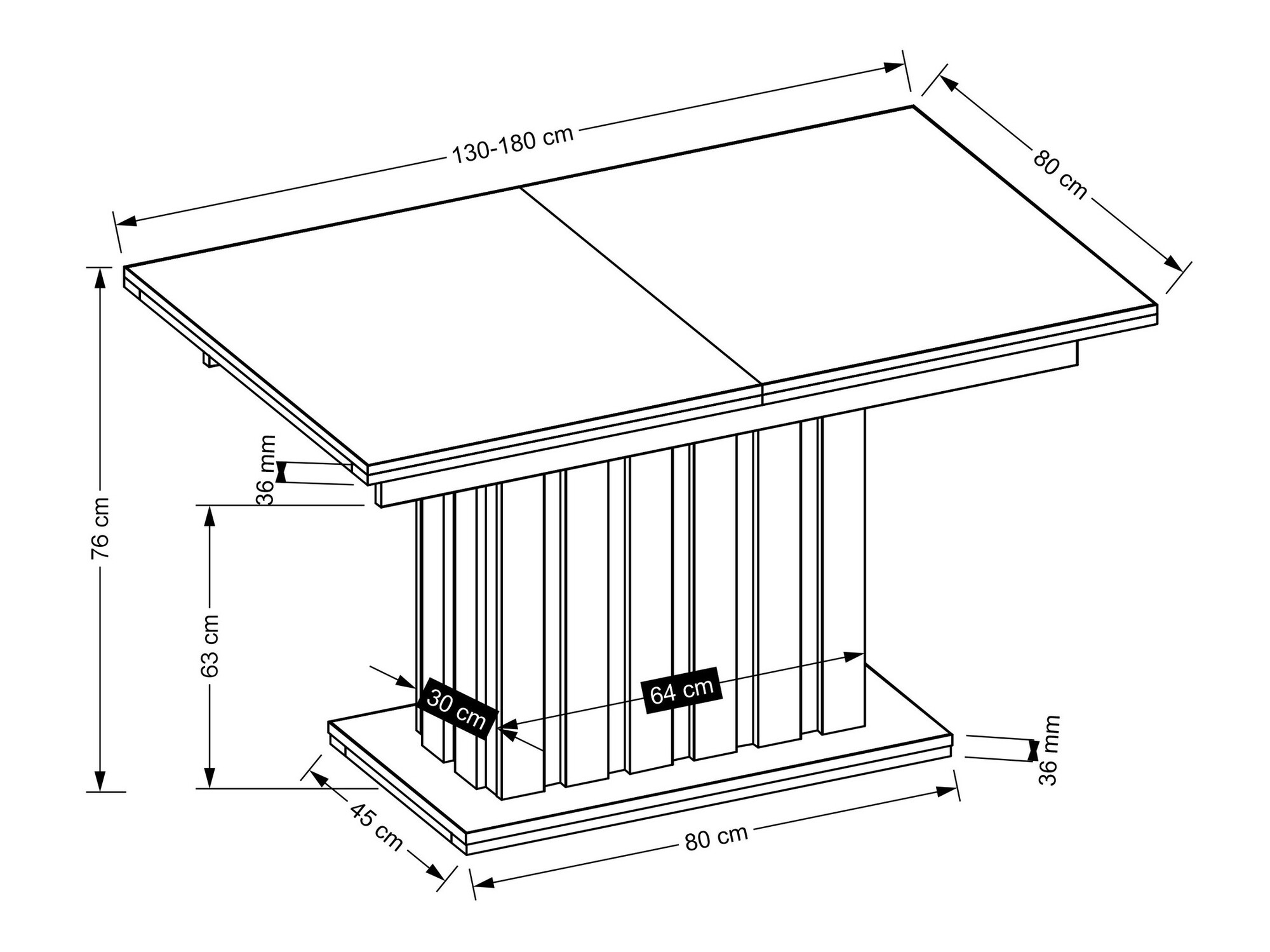 Маса Houston 1398