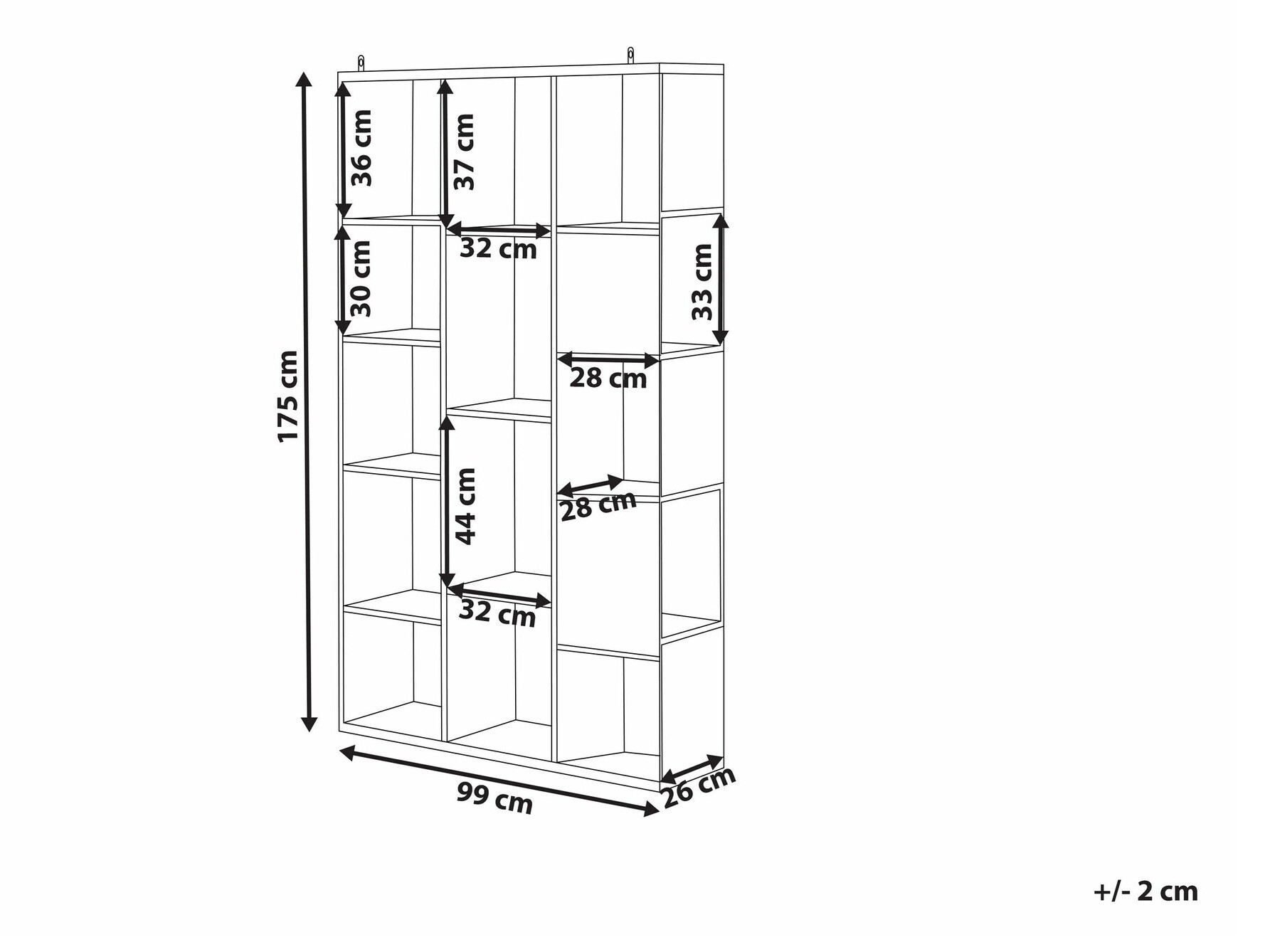 Етажерка Berwyn 1681