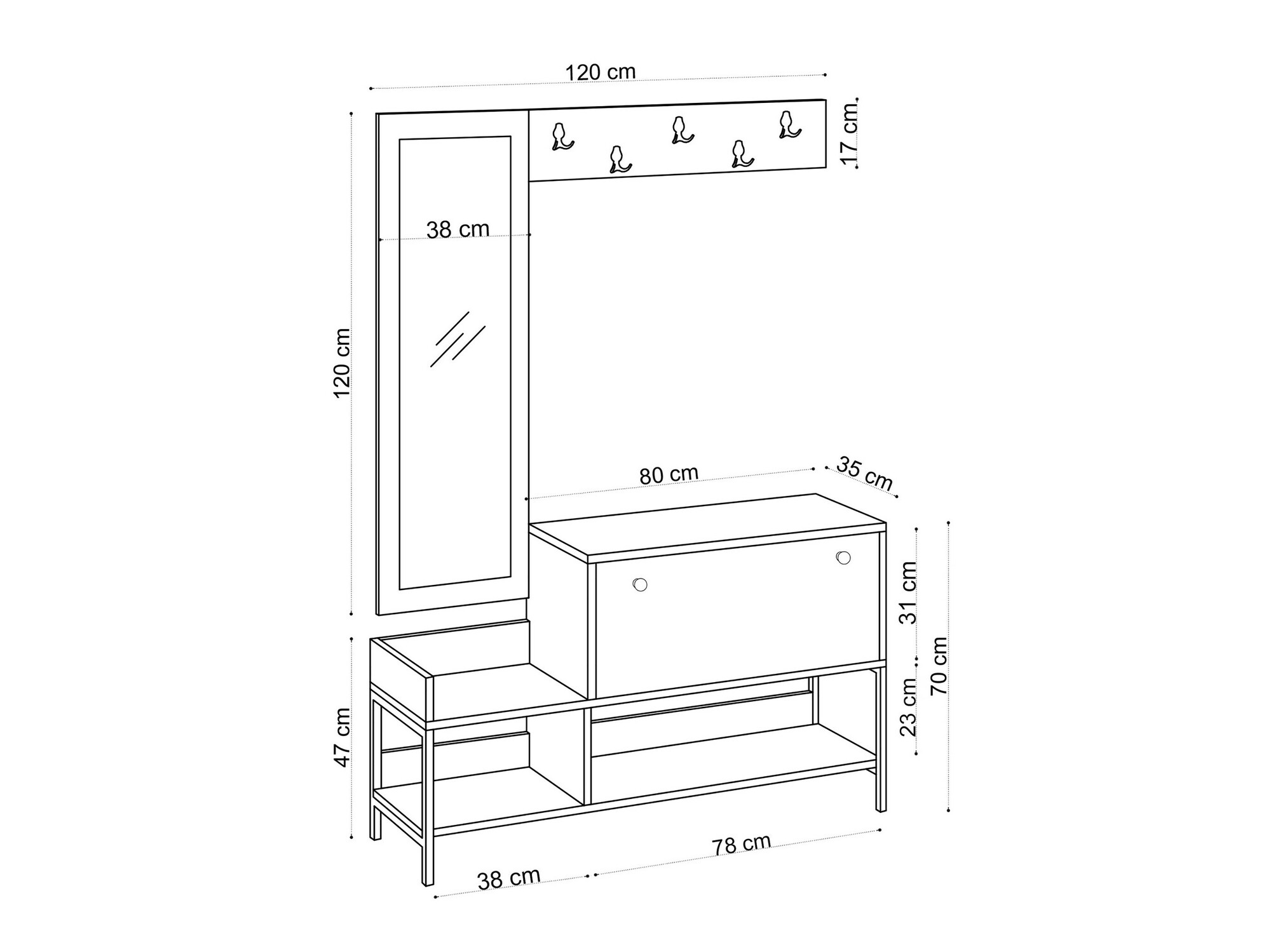 Комплект за антре Sonliro 114
