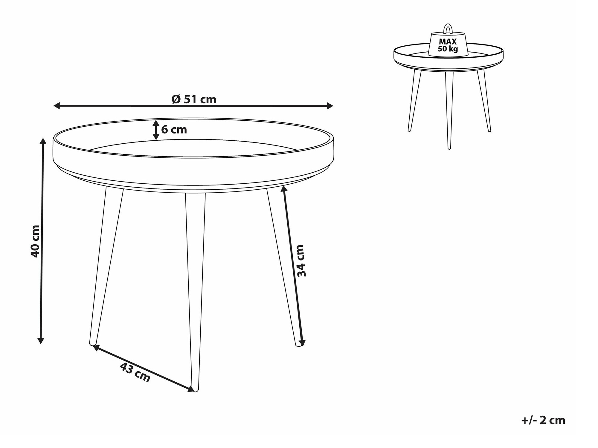 Масичка за кафе Berwyn 1686