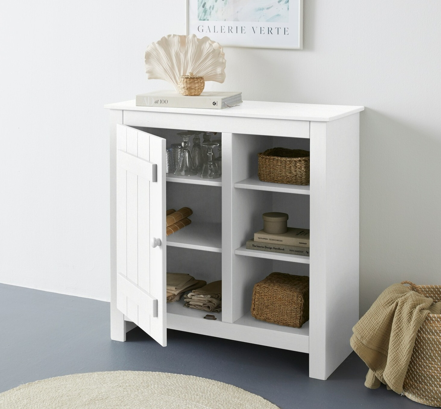 Шкаф Denton 1275 (Бял)