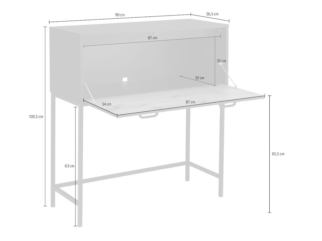 Конзолна маса Mersalo 109