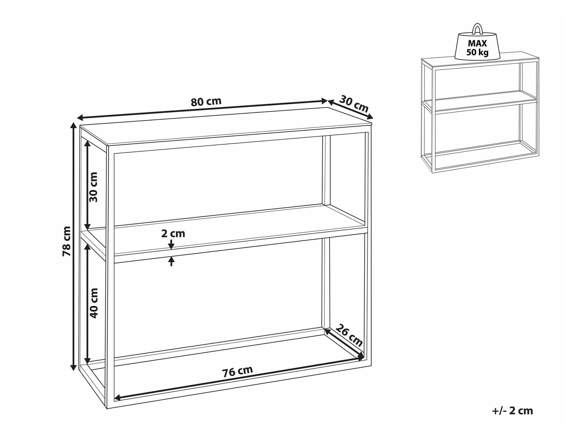 Конзолна маса Berwyn 1703