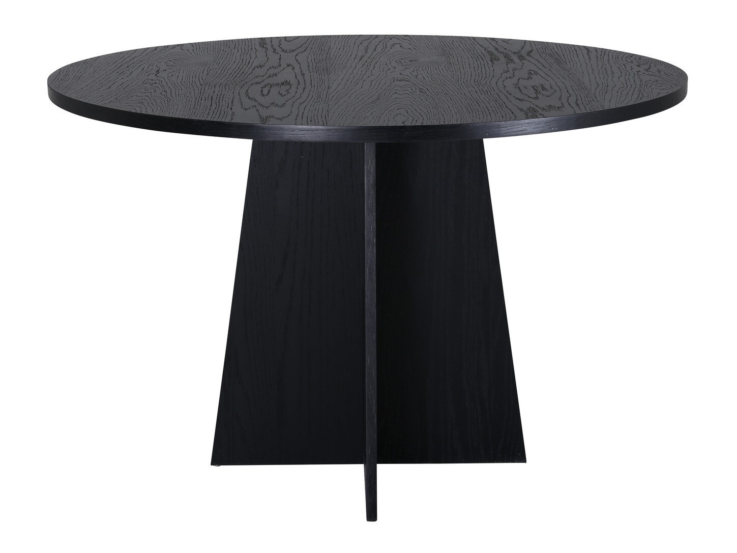 Маса и столове за трапезария Dallas 4325 (Тъмно сив + Черен)