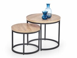 Комплект масички за кафе Houston 951 (Дъб сан ремо + Черен)