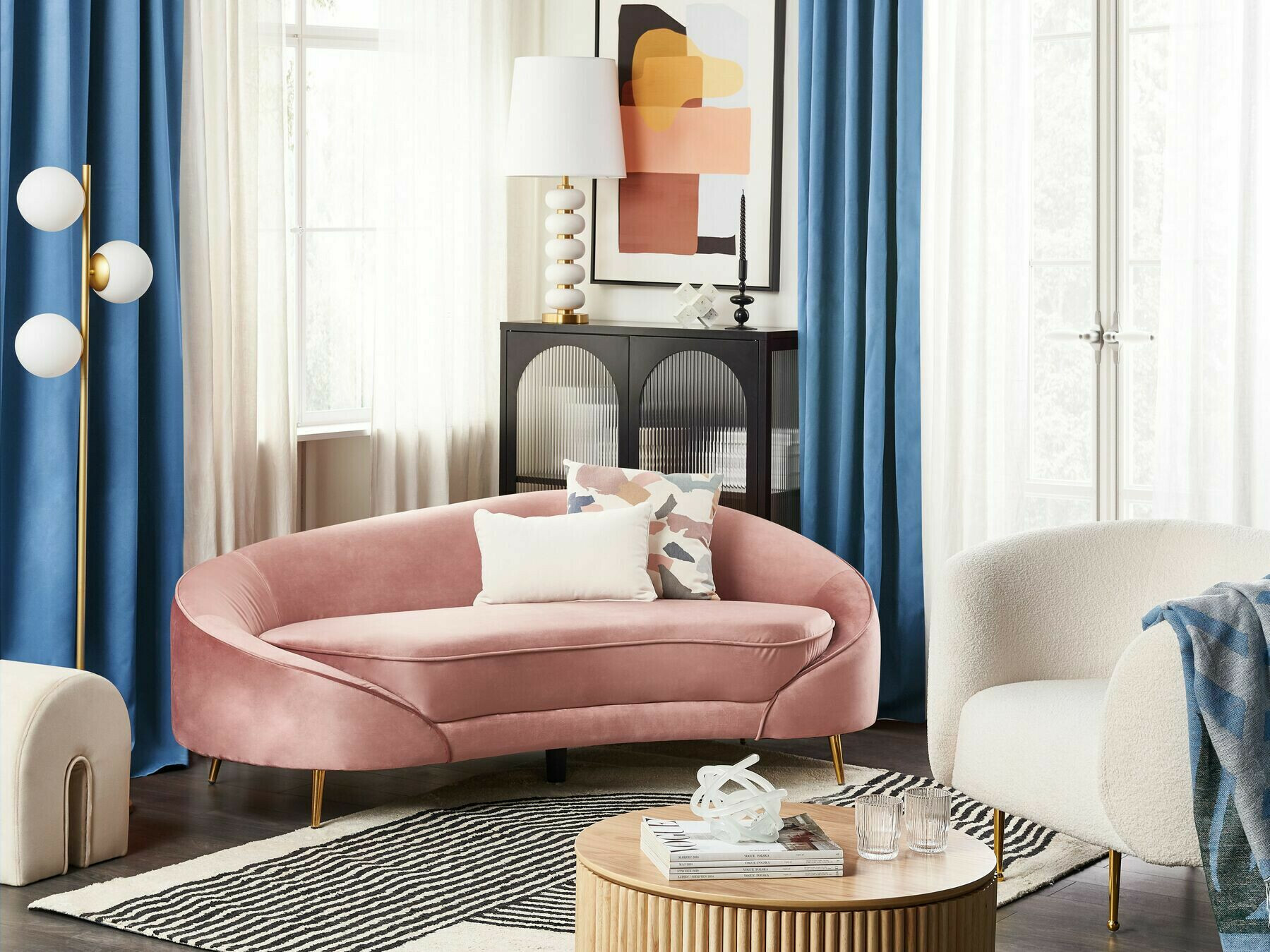 Диван Berwyn 1255 (Роза)