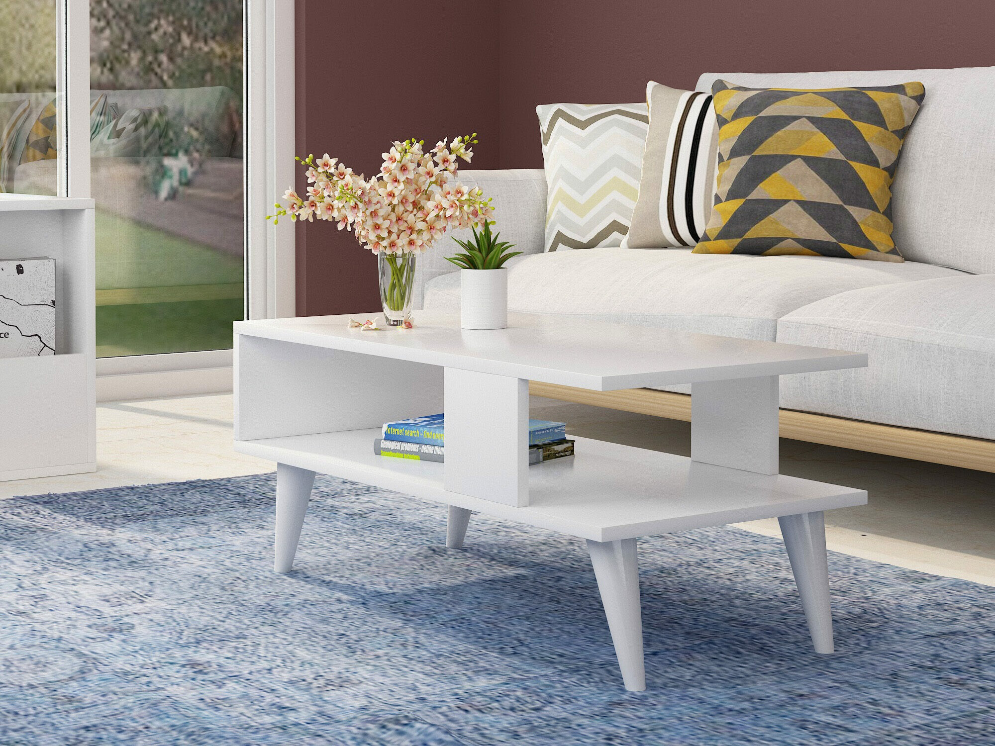 Масичка за кафе Kailua 1866 (Бял)