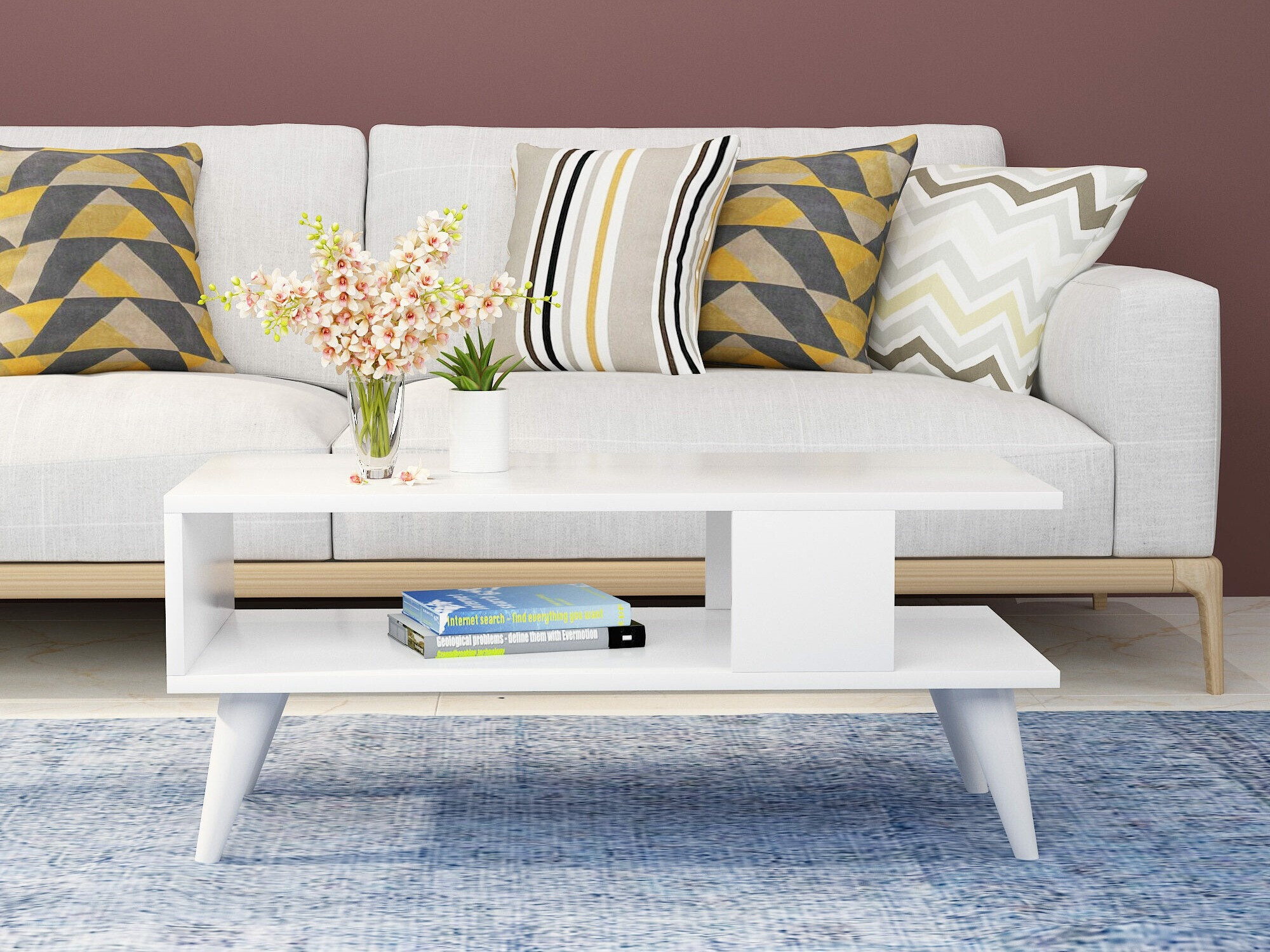 Масичка за кафе Kailua 1866 (Бял)